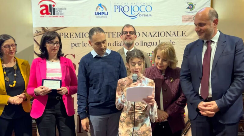 CULTURA – Premio ‘Salva la tua lingua locale’, secondo posto alla poesia ‘U mari nostru’